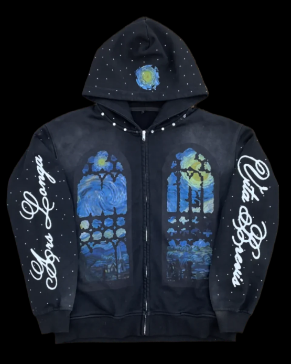 Mostar Starry Night Zipup 🌌